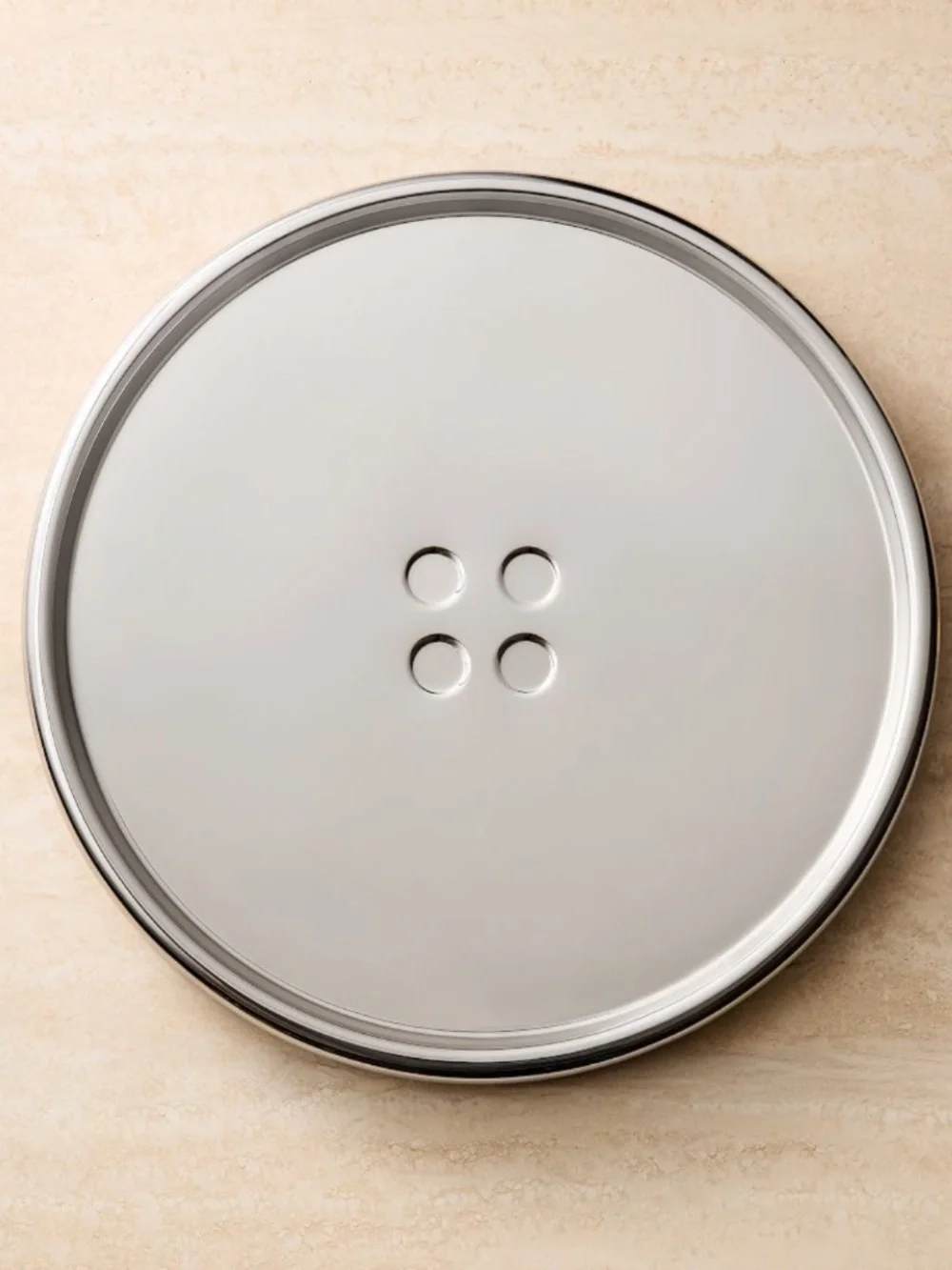 Emma Chamberlain Stainless Steel Button Tray
